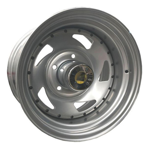 Set 4 Llantas - 15x7 6x139 Chevrolet Direcc. Gris
