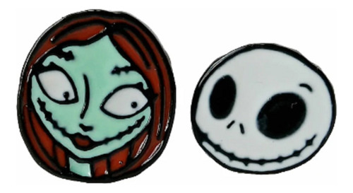 The Nightmare Before Christmas - Aretes Jack Skellington 05