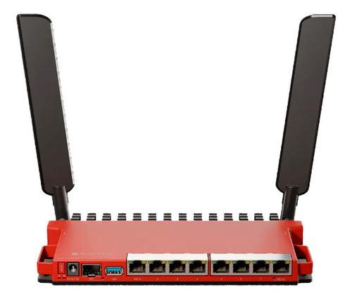 Router Wireless Mikrotik 2.4ghz 2x4dbi 8 Puertos 1 Sfp 2.5g