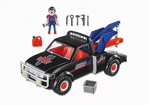 Imagen 2 de 7 de Playmobil 5664 Camion Grua Remolque Original Intek