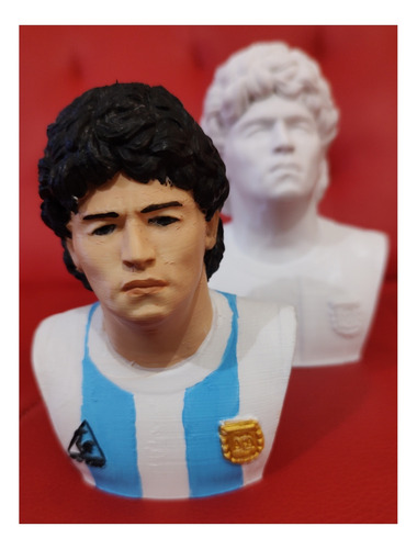 Busto Diego Maradona Mundial Mexico 86 - Impresion 3d