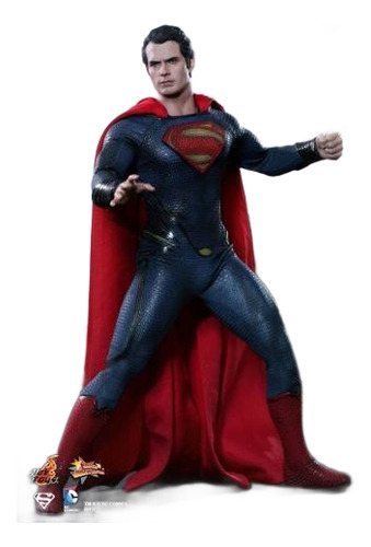 Superman Homem De Aço Man Of Steel 1/6 Hot Toys + Chave Kryp (Usado)