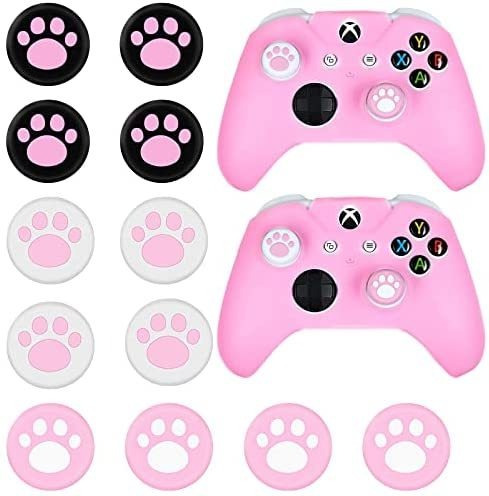 Skin Control Gaming Chalyna 14 Piezas Silicon Xbox One -rosa