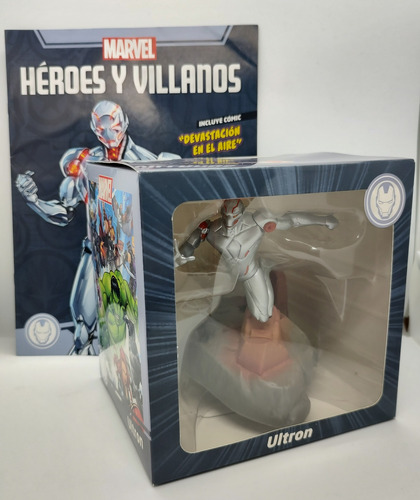 Ultrón Marvel Lanación Héroes Y Villanos Nuevo Con Fascículo