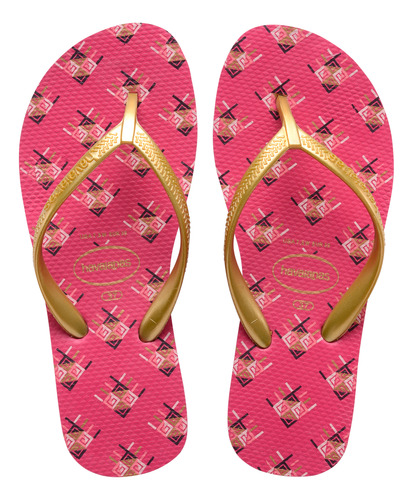 Zonazero Havaianas Ojotas High Light 2 Medio Taco Mujer