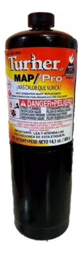 Gas Propano Soldar Refrigeración Gas Turner 400 Gr.