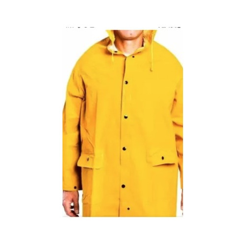 Impermeable Tipo Gaban Amarillo 0.32mm Zasc