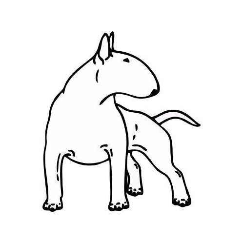 Stickers De Bull Terrier Mde