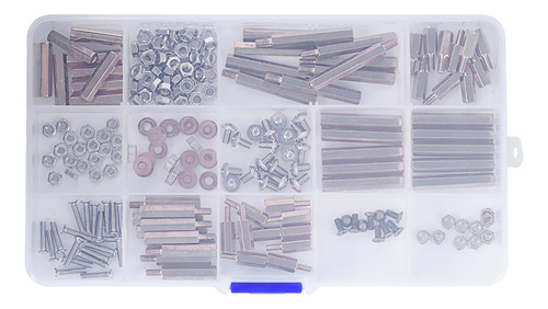 Juego De Tornillos 210pcs Kit Tuercas De Tornillo De Columna