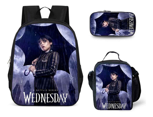 Mochila For Estudiantes De La Familia Wednesday Adams