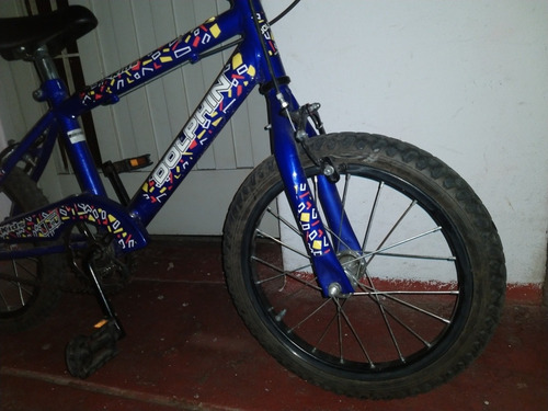 Bicicleta Dolphin Kids De 16 Ruales