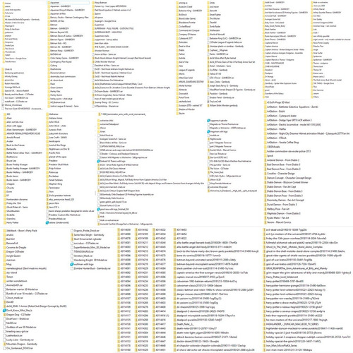 Imagen 2 de 5 de Mega Pack Stl +300gb + Stl Pack Funko Completo