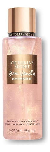 Colonia Body Victoria's Secret Bare Vanilla Shimmer (com Glitter) 250 Ml Para Mulher