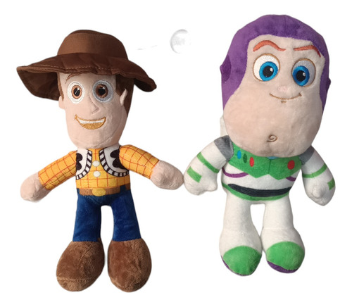 Pack 2 Peluches Toy Story Buzz Y Woody 25cm