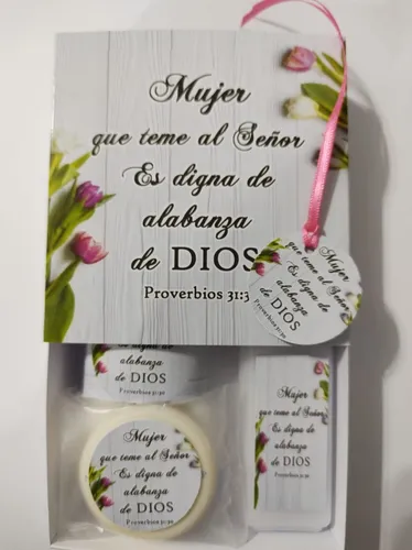 Set Souvenirs Frases Bíblicas Caja X 10