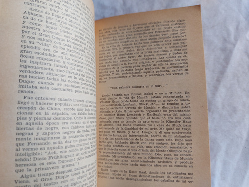 Mi Vida - Isadora Duncan - Losada Quinta Edicion 1968 (Usado)