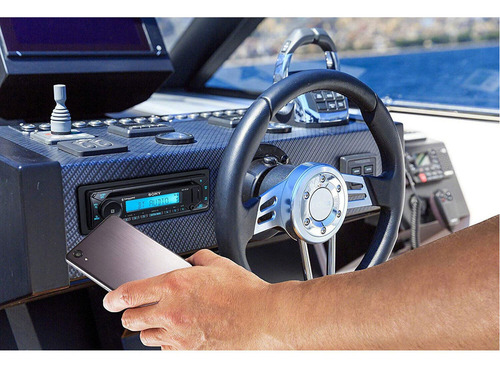 Receptor De Cd Marino Sony Mex-m72bt Con Bluetooth Y Siri