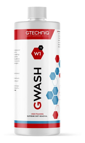 Gtechniq W1v2 Gwash 250 Ml Alta Espuma Para Lavado En Cubeta