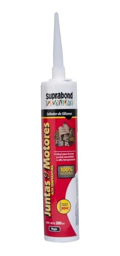 Silicona Alta Temperatura Para Motor Roja Cartucho X 280 Ml