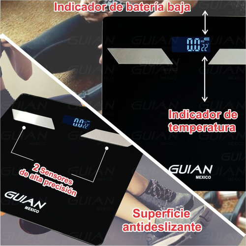 Bascula Digital Inteligente Bluetooth Corporal App Leaone
