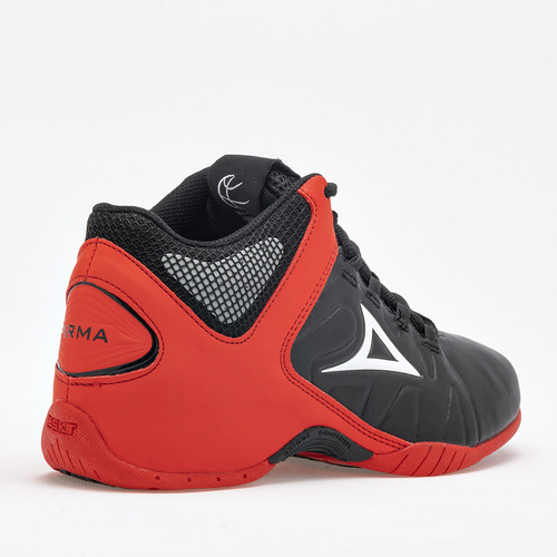 Básquet Junior Pirma 795 Negro Rojo 084-638