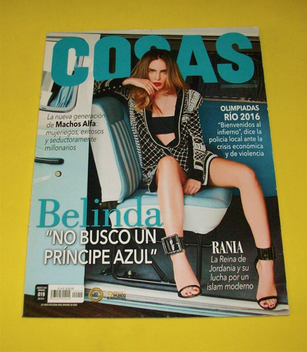 Belinda Revista Cosas Africa Zavala Sebastian Zurita