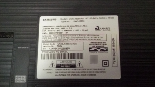 Bios Tv Samsung Un43j5290ag Arquivo Bin