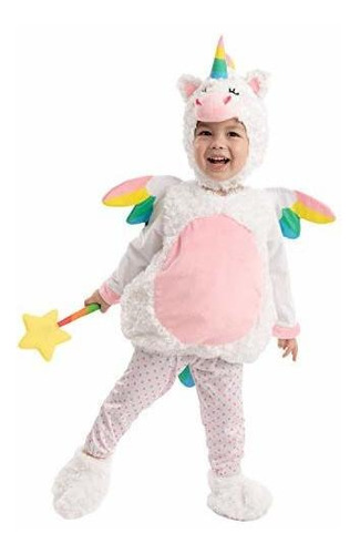 Traje Lindo Del Unicornio Del Bebé Lil Para El Truco I...