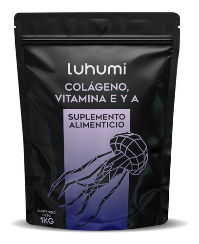 Colágeno Jugo Rojo Suplemento Alimenticio Luhumi Polvo 1kg