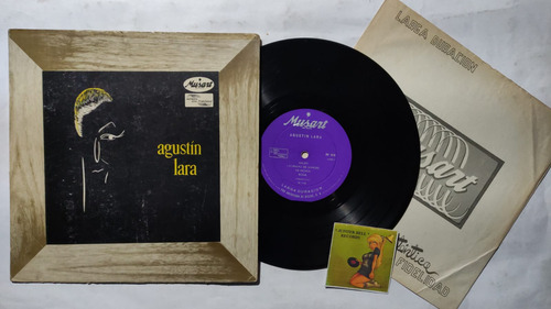 Agustin Lara Farolito Lp Muy Antiguo Años 50's Con Insert (Usado)