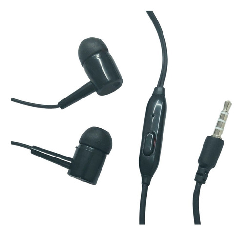Auricular In Ear Cableado Con Microfono Y Control Volumen 