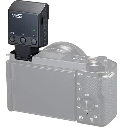 Mini Flash Godox Speedlite Im22 Preto Para Câmeras Dslr