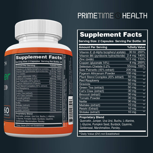 Prime Time Health Prostover Fórmula Próstata 180 Tabletas