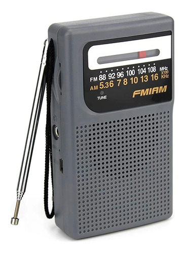 Radio Portatil De Bolsillo Am/fm Icf-962 Pila Aa Circuit