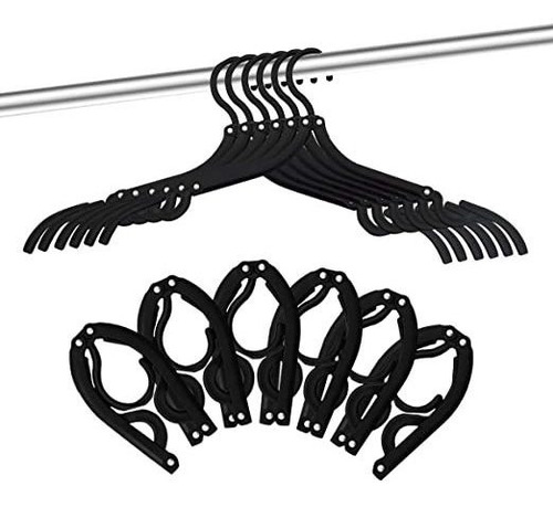 12 Pcs Viajes Perchas - Perchas De Ropa Plegable Portátil De