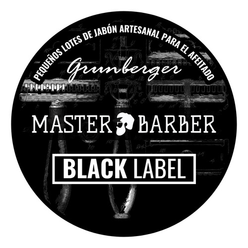 Jabón Para Afeitar Masterbarber Black Label