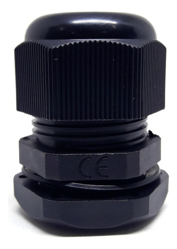 Prensa Cabo Preto Pg19 Cnc - Nylon Ul - 12-15mm - 5g