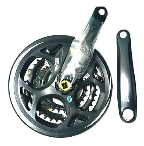 Imagen 4 de 5 de Plato Y Biela Shimano Altus Fc M311 - 48-38-28t - 170mm W/cg
