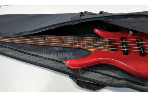 Imagem 3 de 7 de Capa Bag Para Contra Baixo Acolchoada Com Regulador De Metal