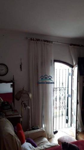 Imagem 9 de 13 de Sobrado De 250 M² Com 03 Quartos (sendo 01 Suíte Com Hidromassagem) À Venda, Por R$ 750.000 - Santa Teresinha - Santo André/sp - So0401