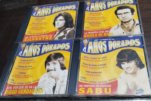 La Música De Los Años Dorados Cd X 4 Und Lote N 91