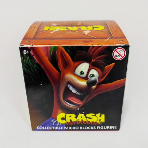 Figura Crash Bandicoot Collectible Micro Blocks Figurine
