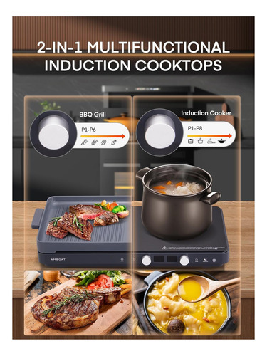 Coquetones De Inducción Doble, Cochecilla De Inducción 2 Con