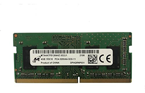 Portátil Micron Ddr4 3200 Mhz Pc4-25600 1.2v 1r X 16 Sodimm