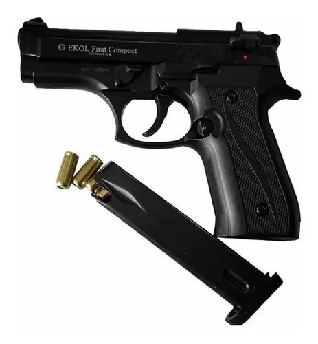 Pistola Traumática Deportiva Ekol® Beretta 9mm + Accesorios