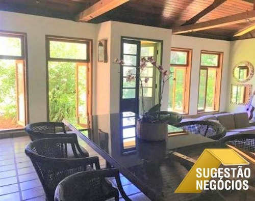Mansão Exuberante Pé Na Água Represa - 3692