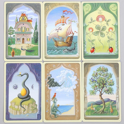 Mystical Lenormand Cartas Místicas De Lenormand