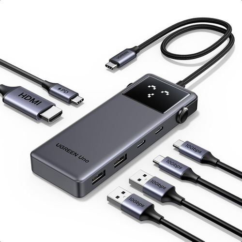 Ugreen Uno Robot 6 En 1 Usb C Hub 4k 60hz