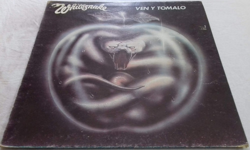 Tapa Del Vinilo Whitesnake Ven Y Tomalo Edic Nacional 1981