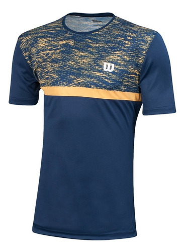 Remera Deportiva Wilson Hombre Tenis Padel Squash